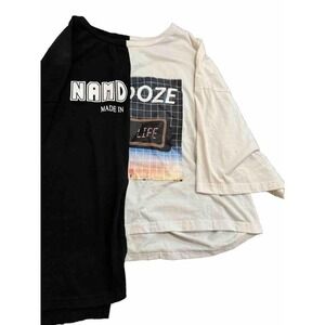 Repurposed teen cropped tee